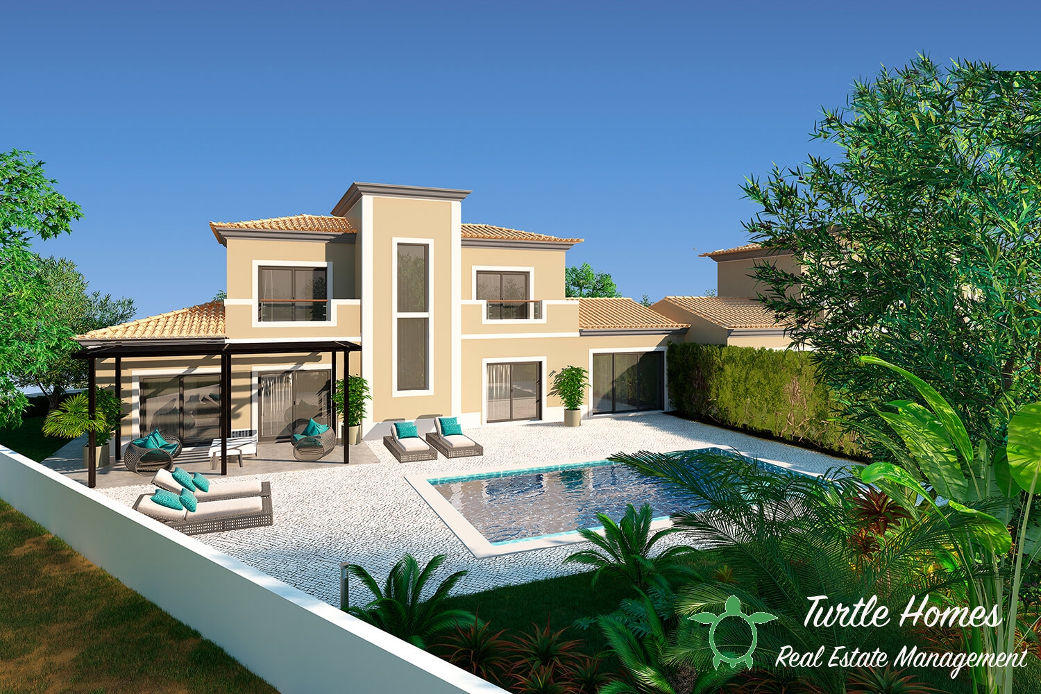 TH2023175, New three-bedroom villa with optional pool 